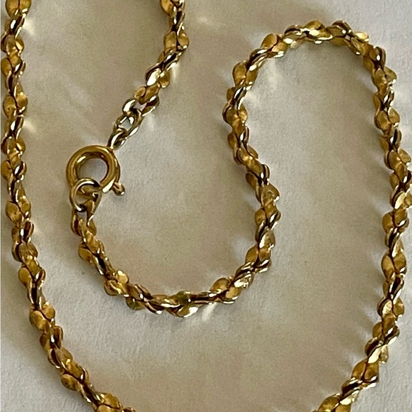 Vintage Goldtone Chain Bracelet 8” - Picture 3 of 6